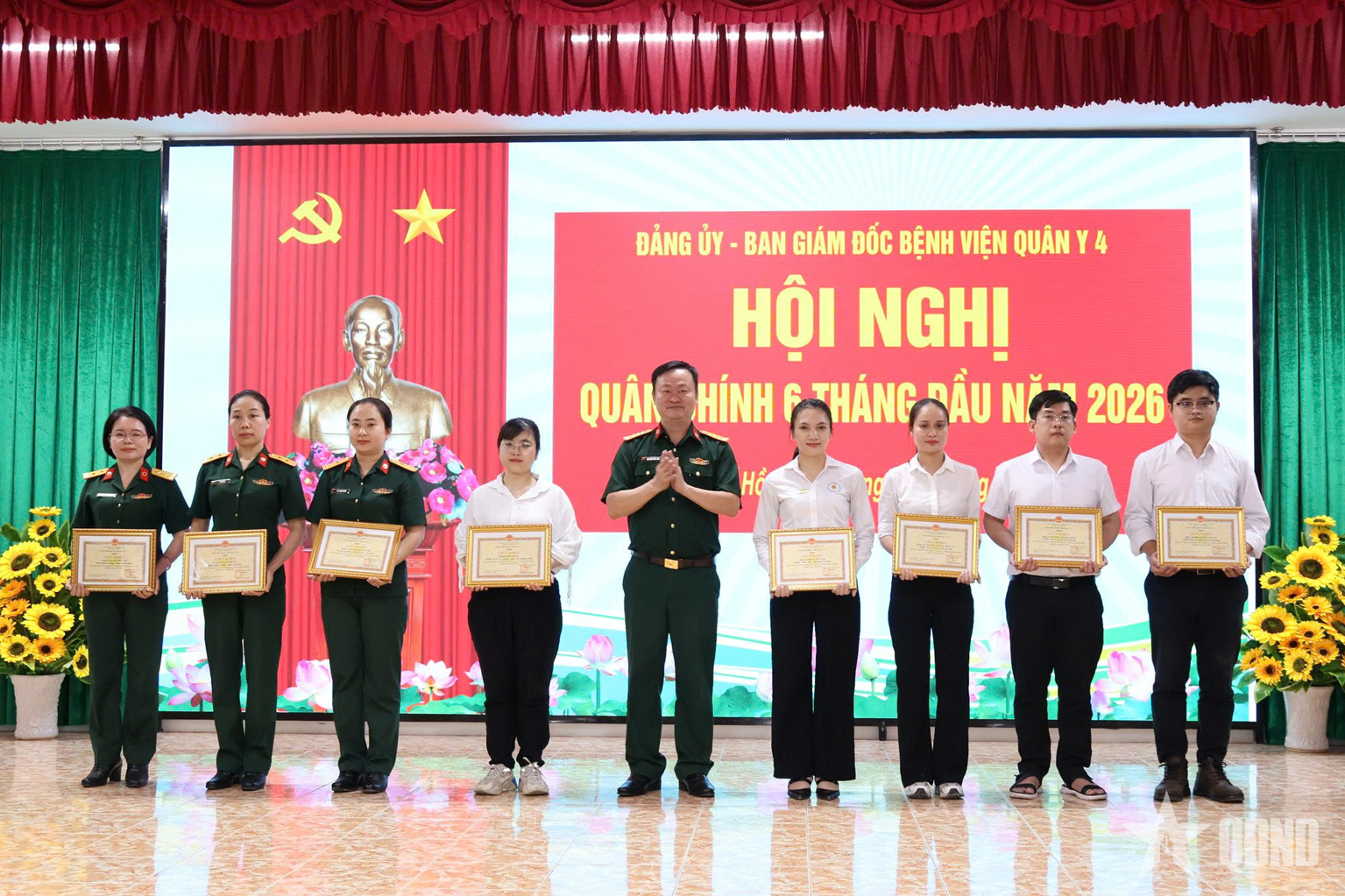 Bệnh viện Quân y 4 khám gần 96.000 lượt người bệnh trong 6 tháng đầu năm 2026